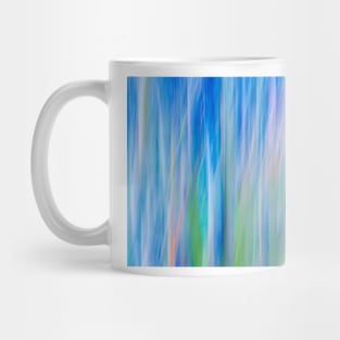 Springtime Aspen Forest Abstract Mug